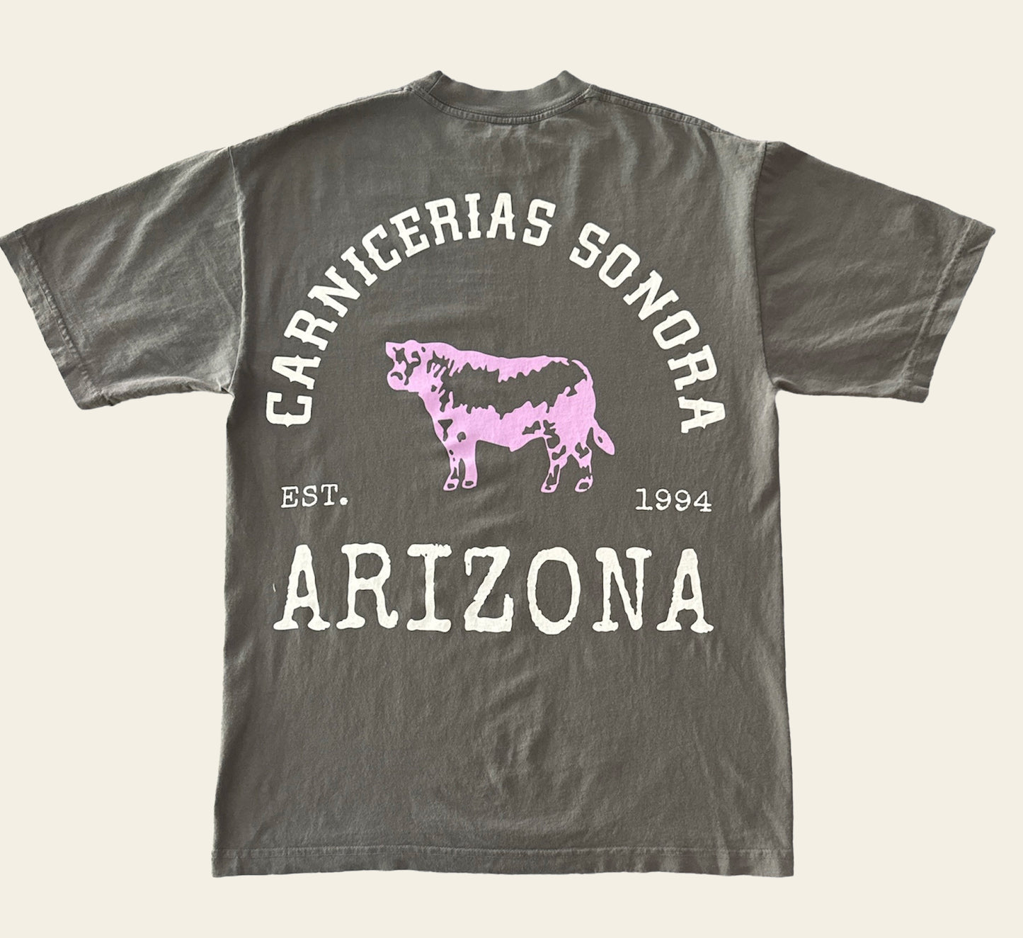 The "Arizona Staple" Oversized Tee (Charcoal)