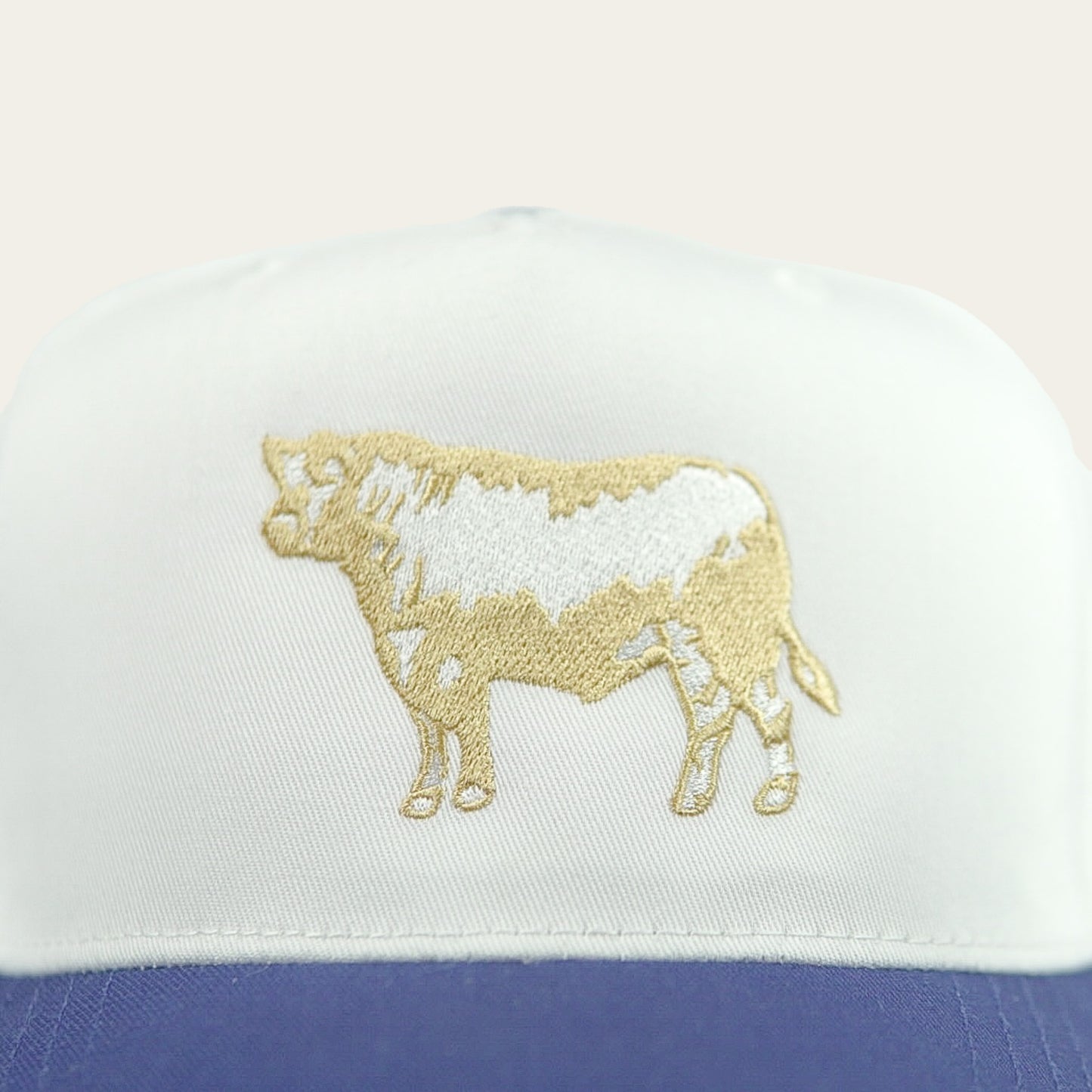 The “Angus" Cap (BLU/WHT)