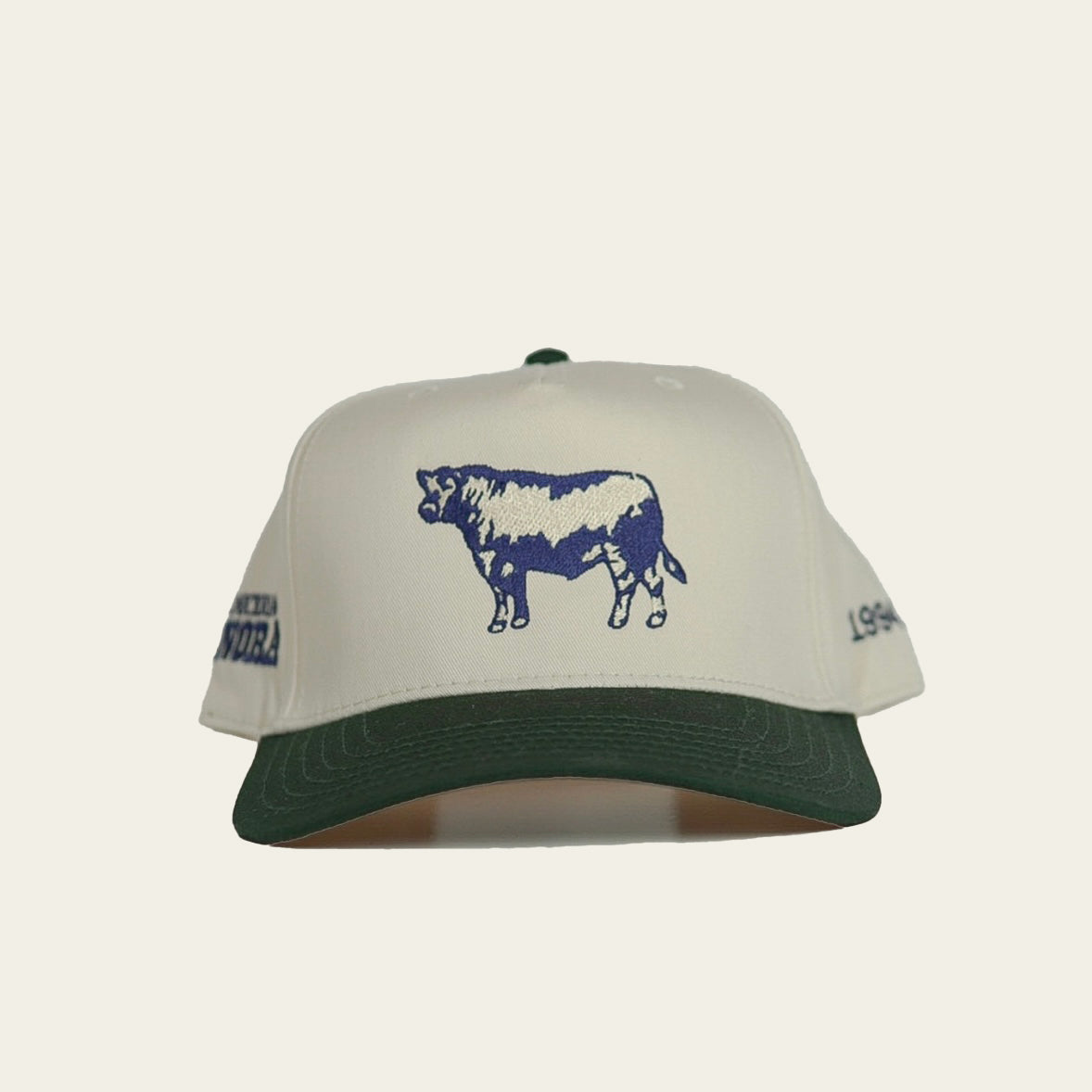The “Angus" Cap (NVY/GRN)