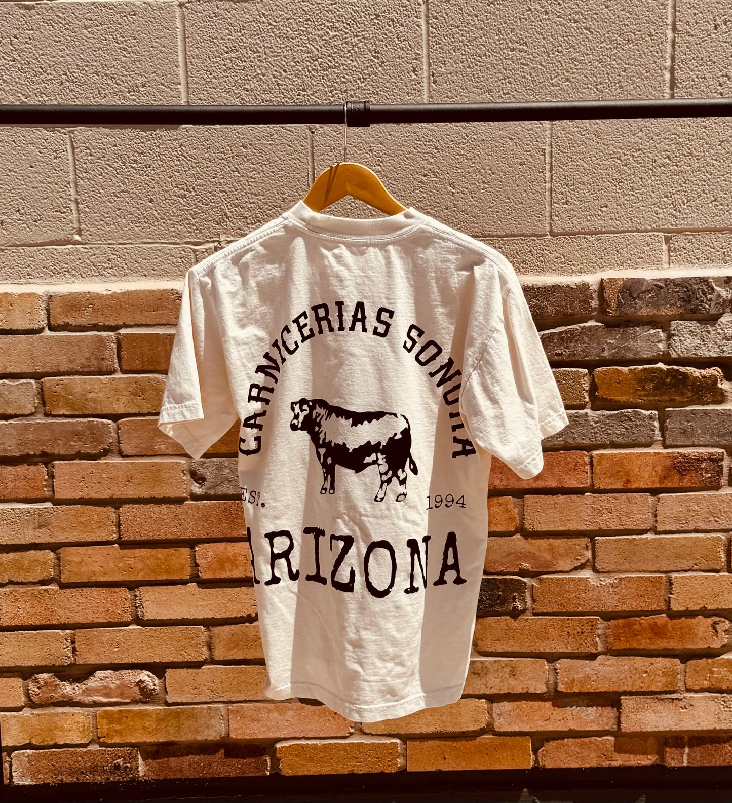 The "Arizona Staple" Oversized Tee (Creme)