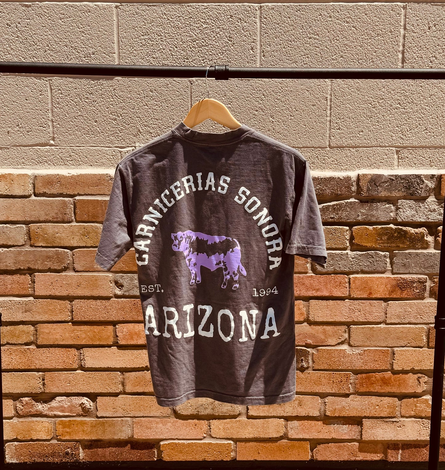 The "Arizona Staple" Oversized Tee (Charcoal)