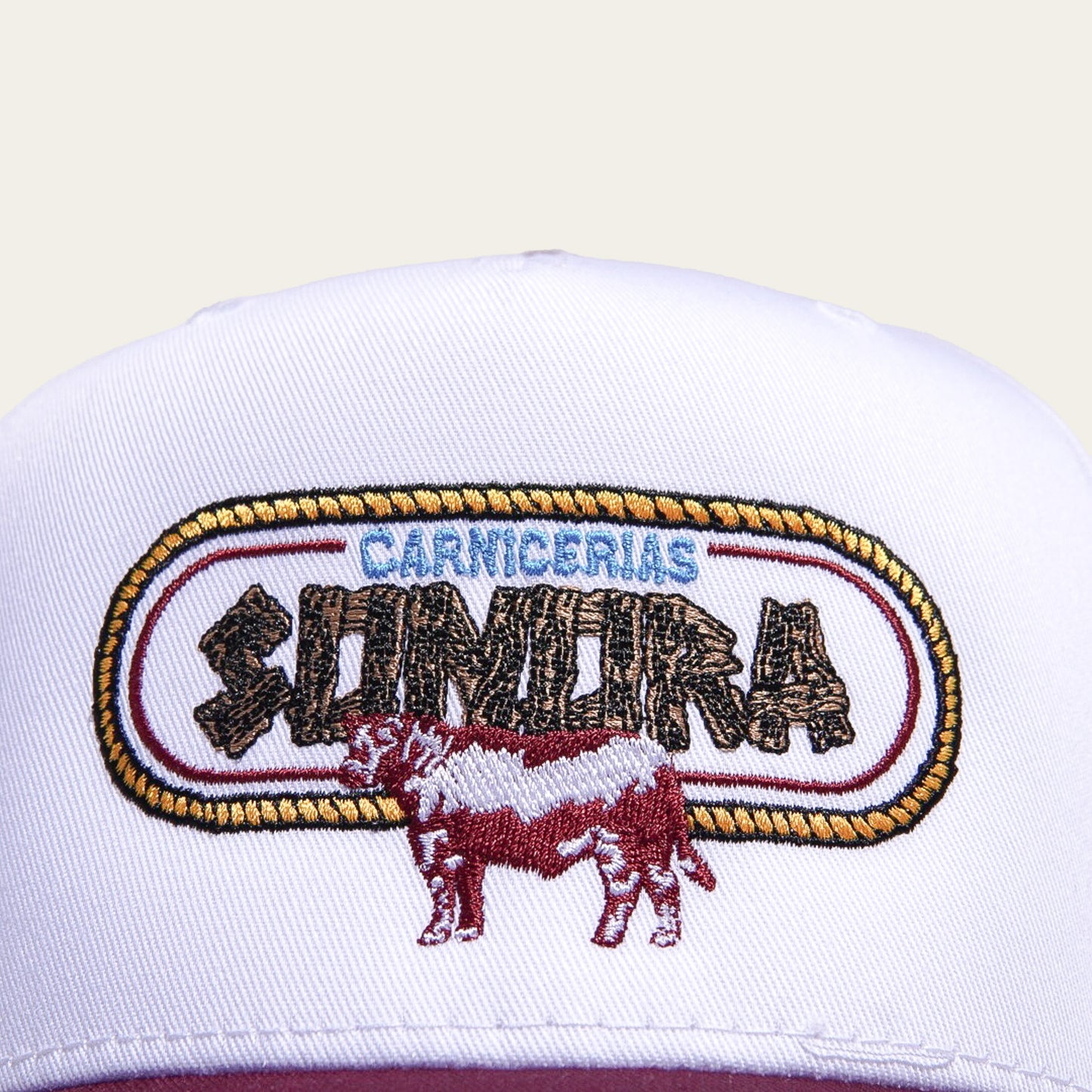The "OG Logo" Cap (MRN/WHT)