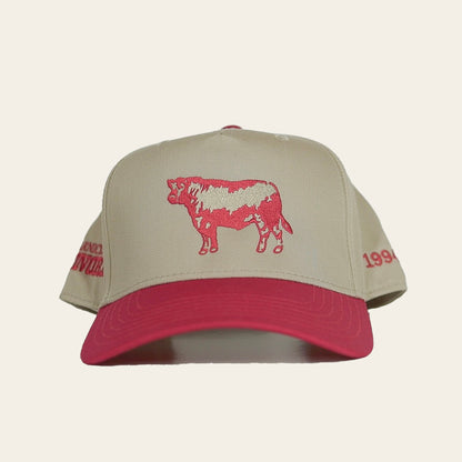 The “Angus" Cap (RED/KHA)