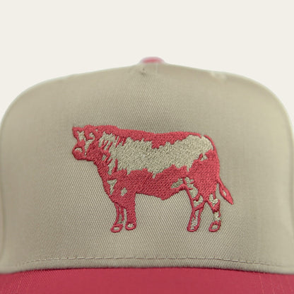 The “Angus" Cap (RED/KHA)